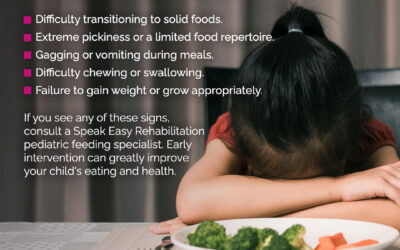 Common Signs That A Child May Need Feeding Therapy