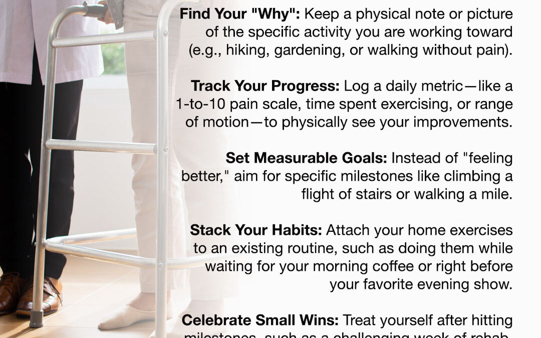 From Pain to Progress: How to Stay Motivated During Physical Therapy